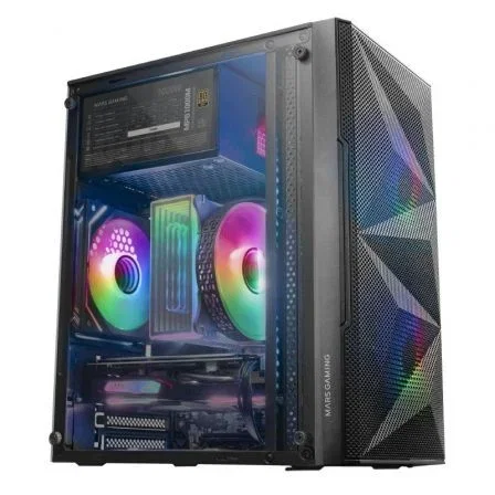 Mars Gaming MC-ME Minitorre Gaming Negra